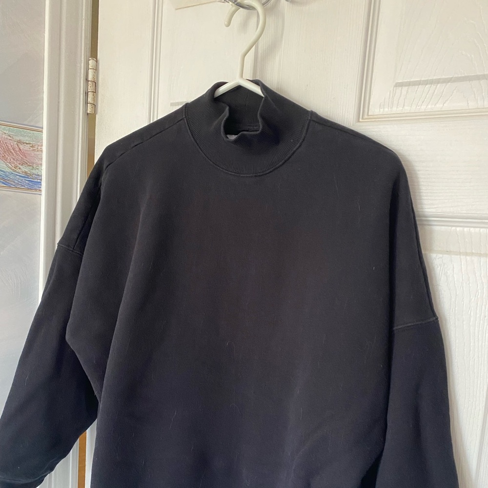 ARITZIA Tna Cozy Fleece Mega Mock Sweatshirt
